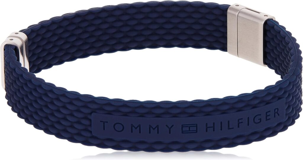 Tommy Hilfiger Jewelry Bracelet pour Homme en Cuir Noir - 2700534